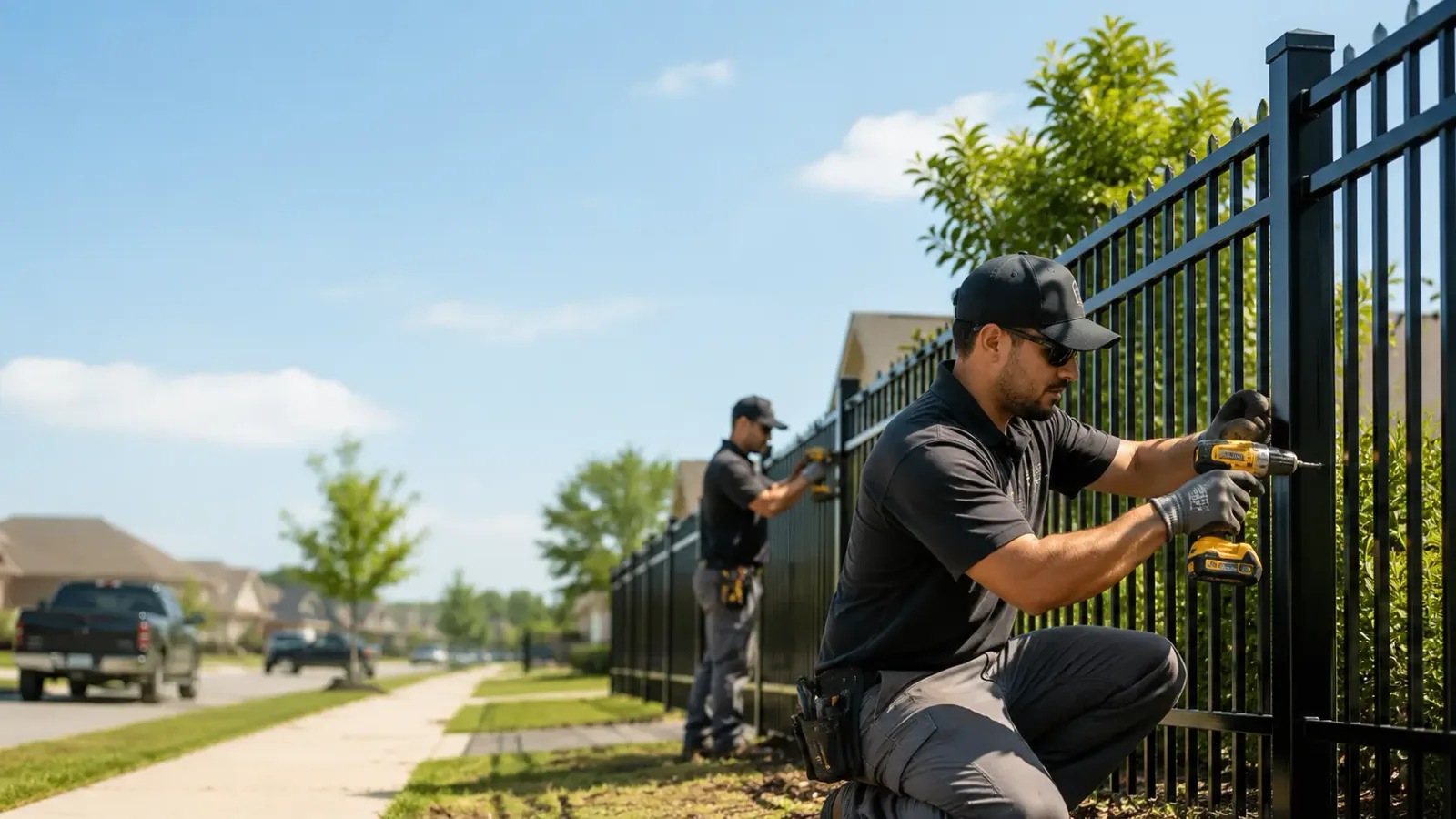 Metal Fence Installation in Saint Benedict, LA